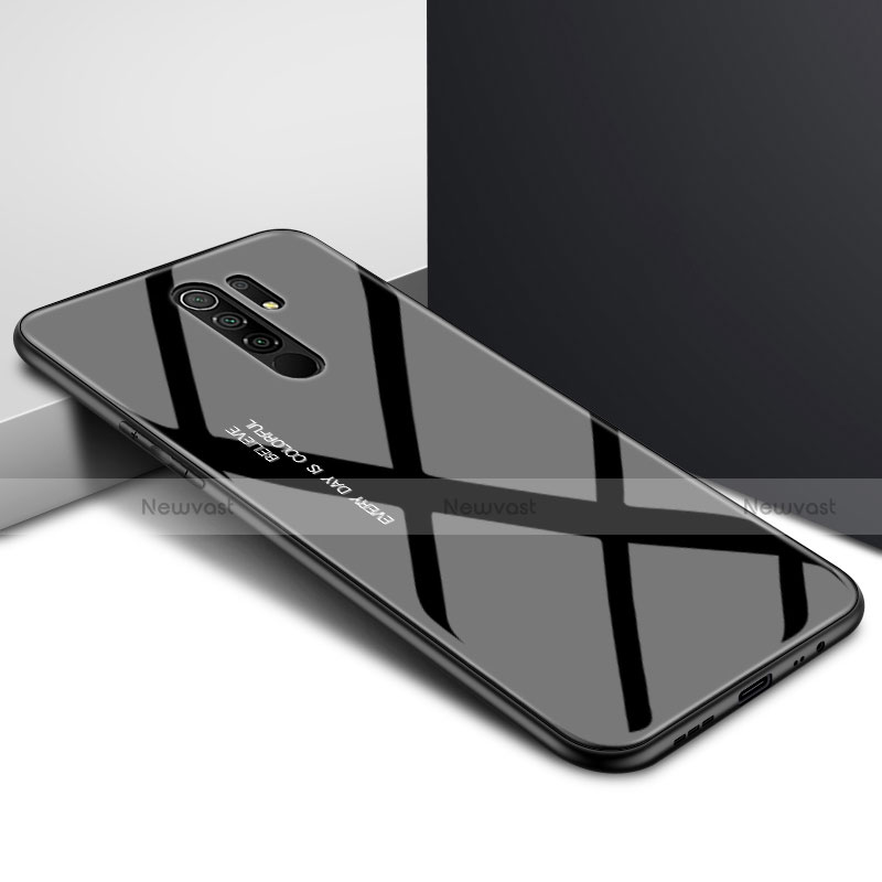 Silicone Frame Mirror Case Cover for Xiaomi Redmi 9