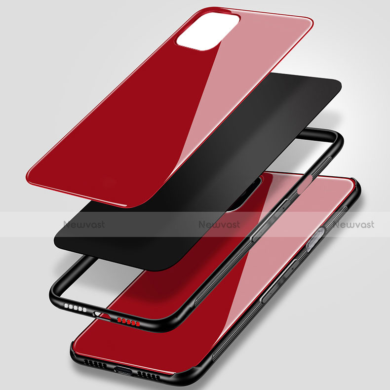 Silicone Frame Mirror Case Cover M01 for Apple iPhone 11