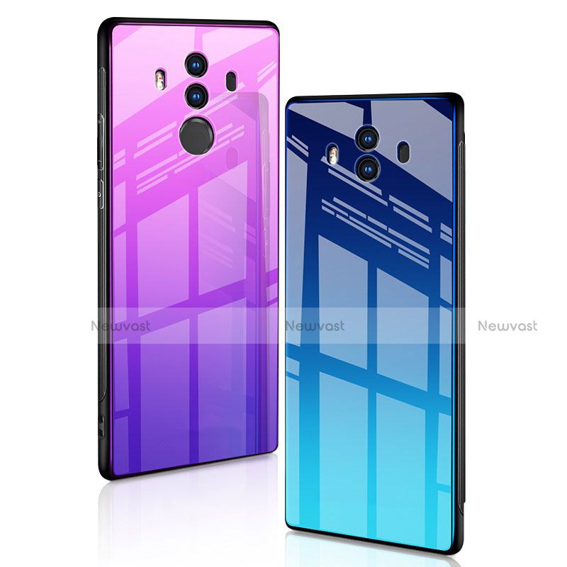 Silicone Frame Mirror Case Cover M01 for Huawei Mate 10