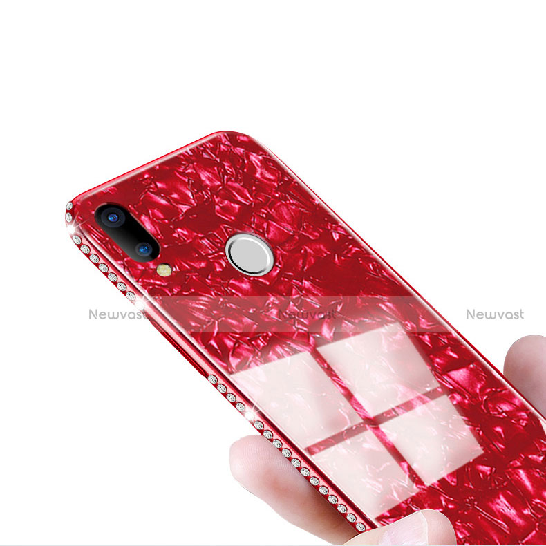 Silicone Frame Mirror Case Cover M01 for Huawei Nova 3e