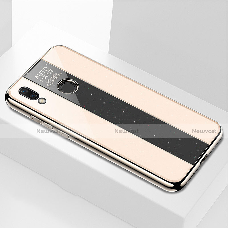 Silicone Frame Mirror Case Cover M01 for Huawei P Smart+ Plus