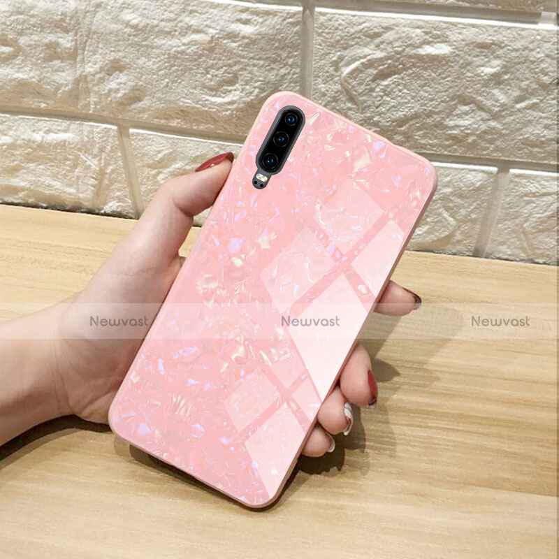 Silicone Frame Mirror Case Cover M01 for Huawei P30