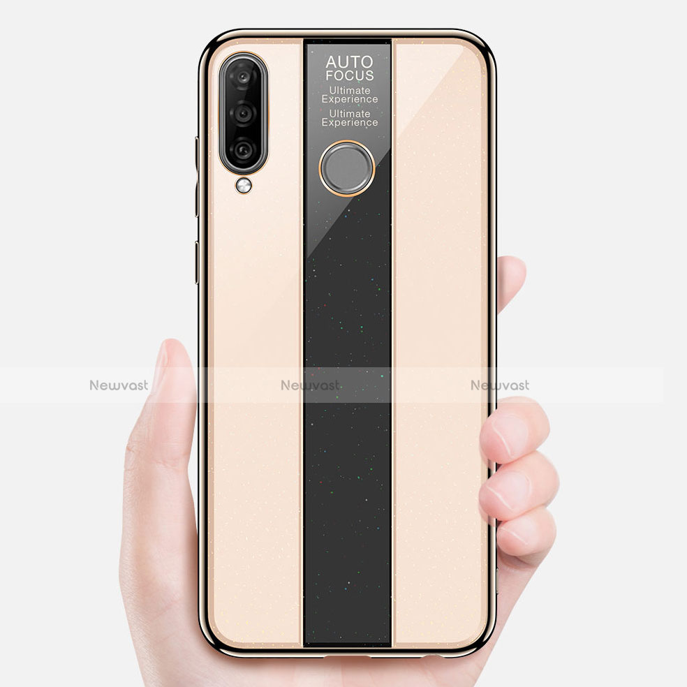 Silicone Frame Mirror Case Cover M01 for Huawei P30 Lite New Edition