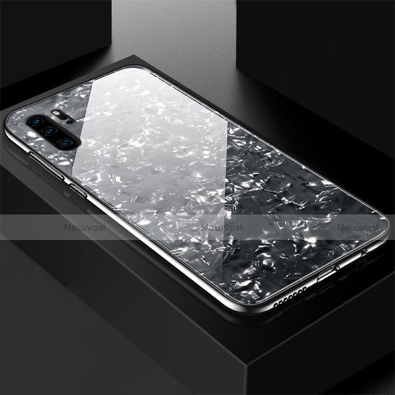Silicone Frame Mirror Case Cover M01 for Huawei P30 Pro