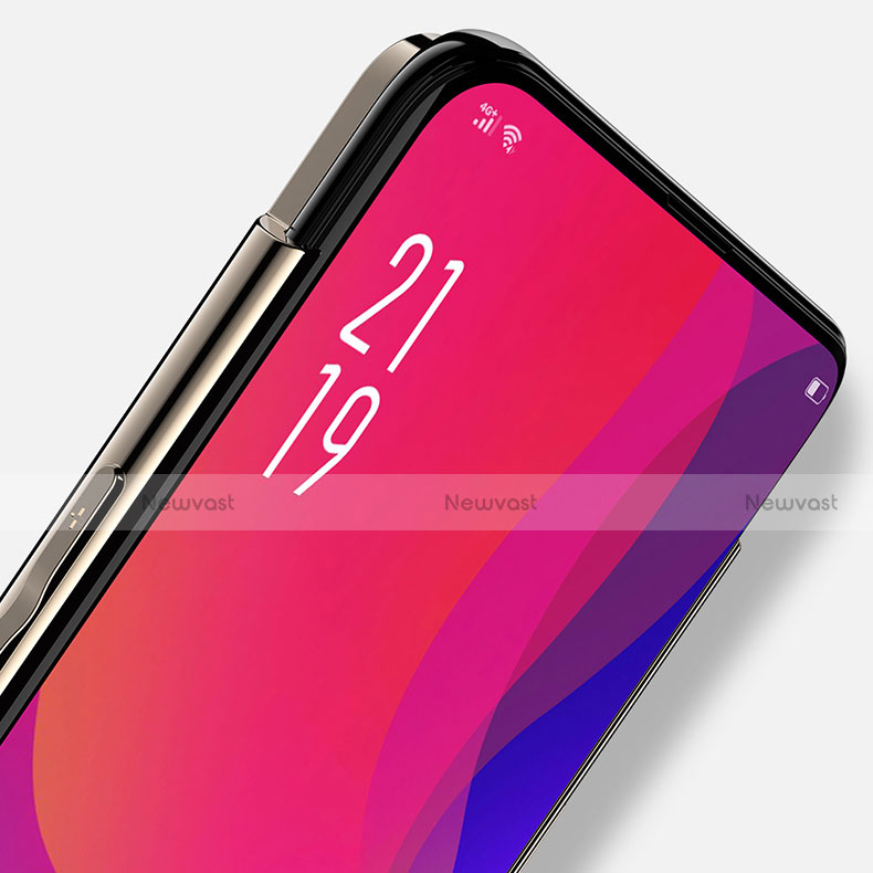Silicone Frame Mirror Case Cover M01 for Oppo Find X Super Flash Edition