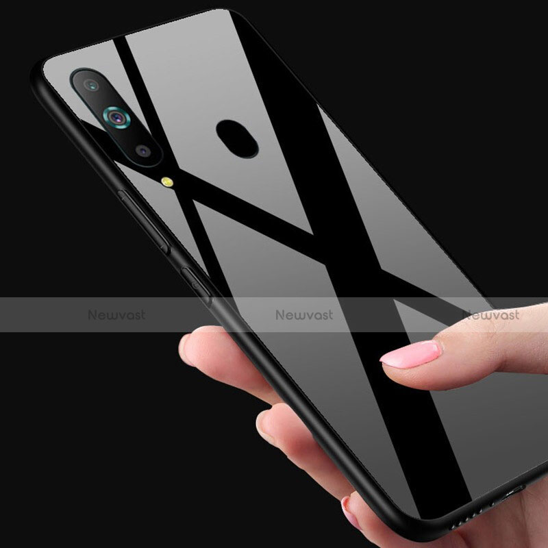 Silicone Frame Mirror Case Cover M01 for Samsung Galaxy A8s SM-G8870