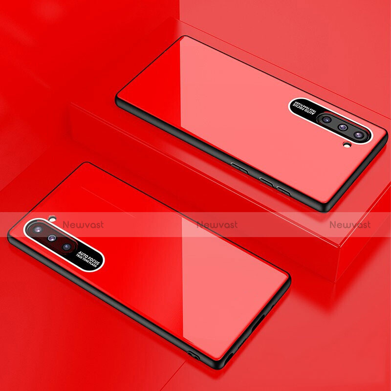 Silicone Frame Mirror Case Cover M01 for Samsung Galaxy Note 10