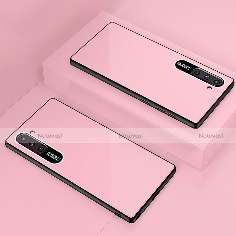 Silicone Frame Mirror Case Cover M01 for Samsung Galaxy Note 10 5G