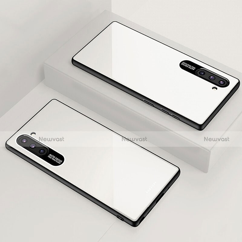 Silicone Frame Mirror Case Cover M01 for Samsung Galaxy Note 10 5G