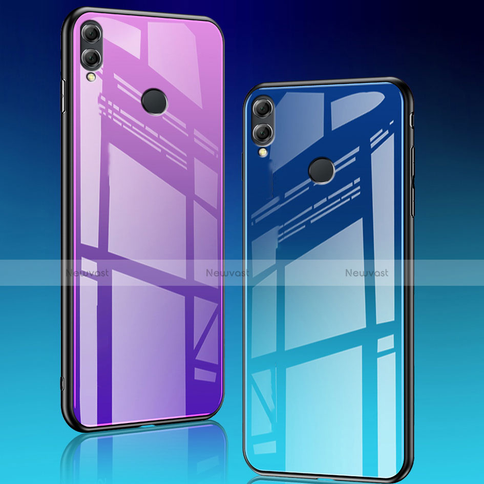 Silicone Frame Mirror Case Cover M02 for Huawei Honor 8X