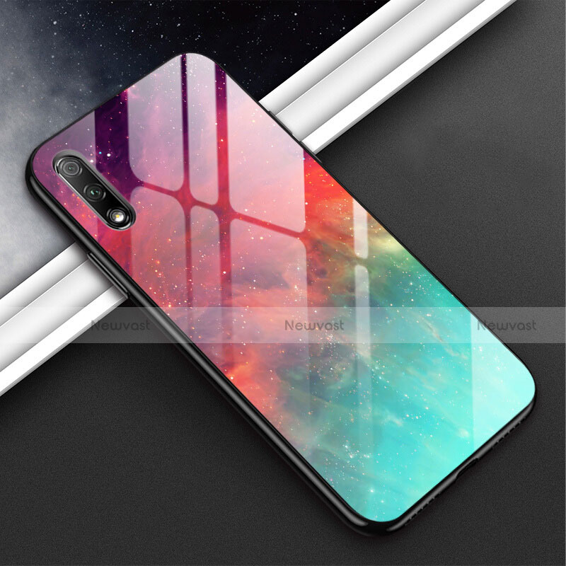 Silicone Frame Mirror Case Cover M02 for Huawei Honor 9X