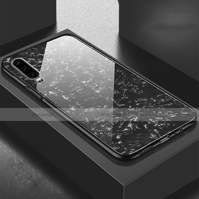 Silicone Frame Mirror Case Cover M02 for Huawei P30