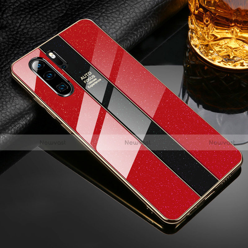 Silicone Frame Mirror Case Cover M02 for Huawei P30 Pro