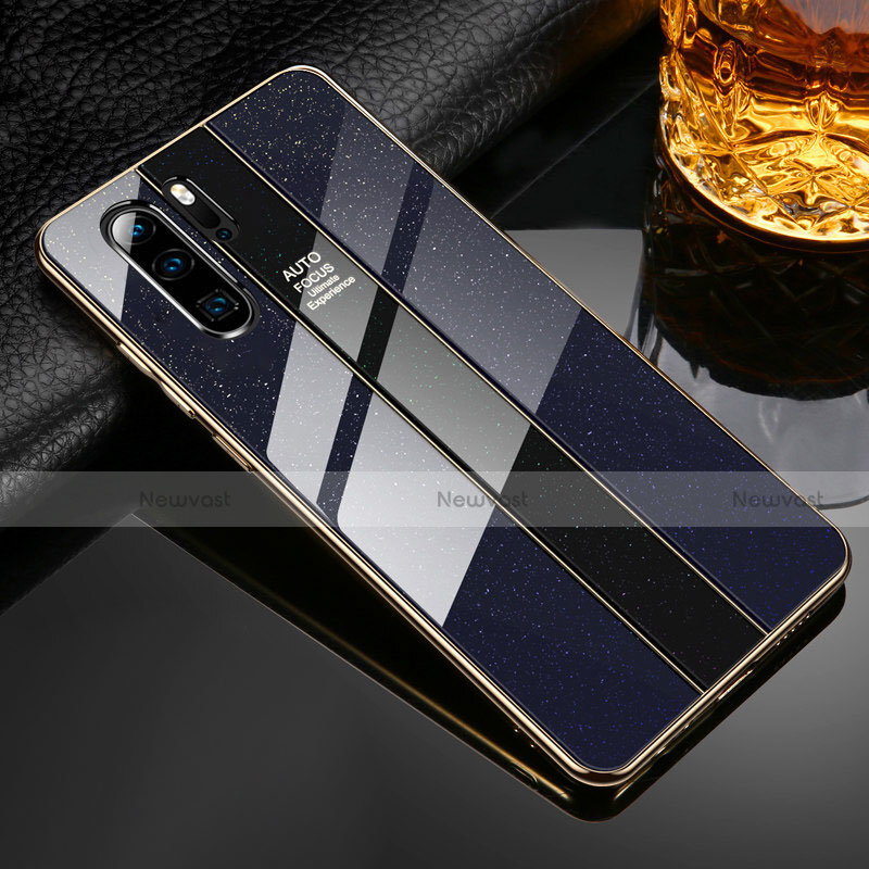 Silicone Frame Mirror Case Cover M02 for Huawei P30 Pro New Edition