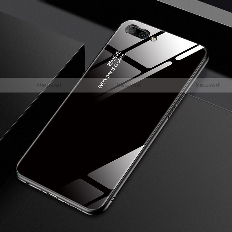 Silicone Frame Mirror Case Cover M02 for Oppo A12e