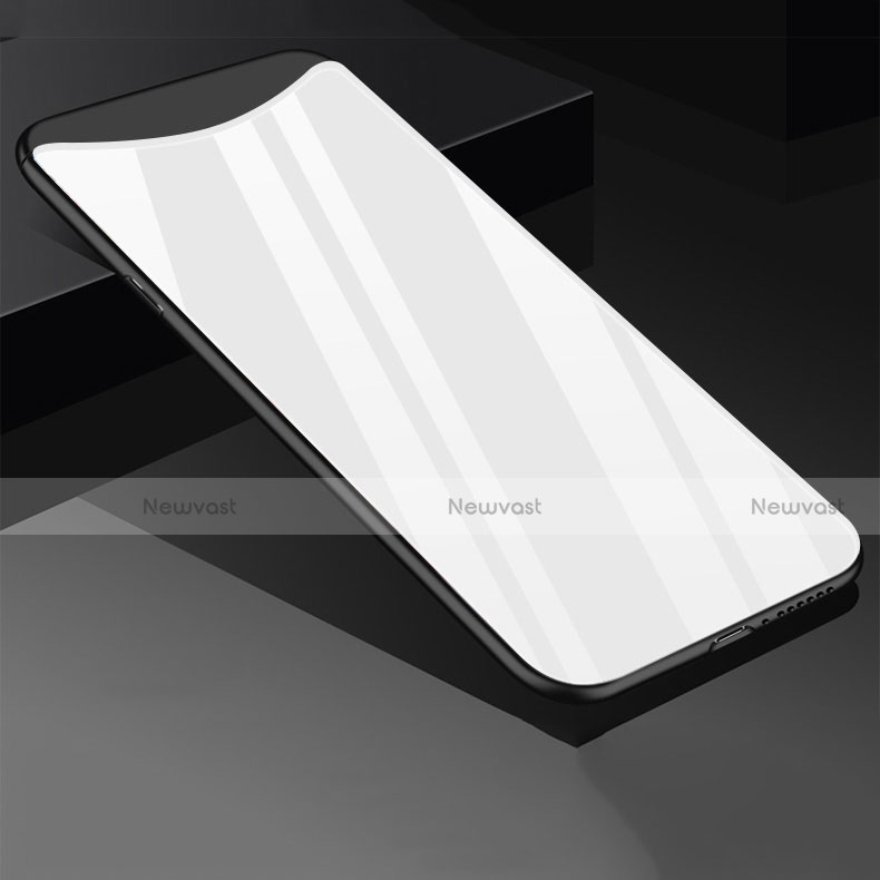 Silicone Frame Mirror Case Cover M02 for Oppo Find X