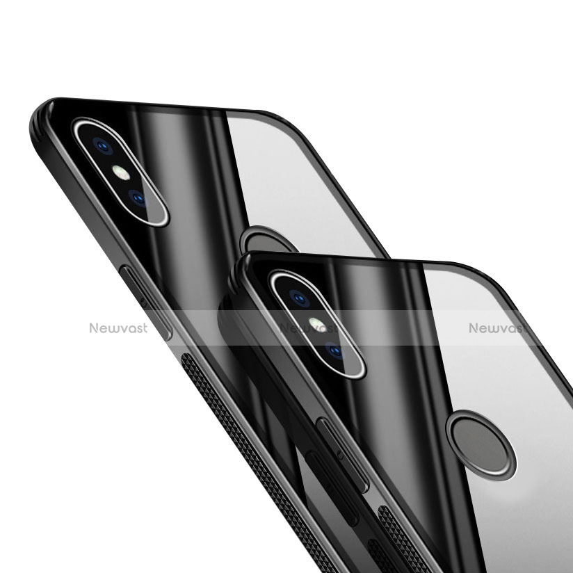 Silicone Frame Mirror Case Cover M02 for Xiaomi Mi 8