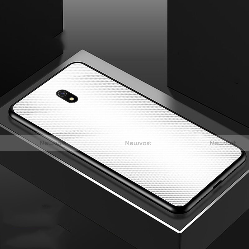 Silicone Frame Mirror Case Cover M02 for Xiaomi Redmi 8A