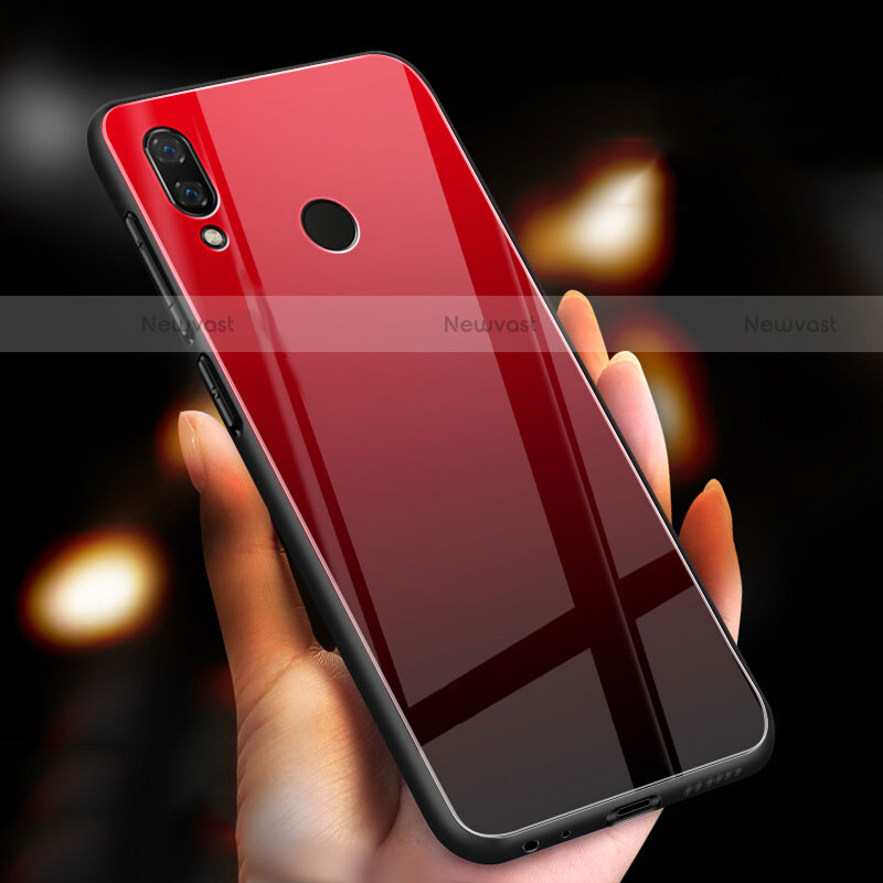 Silicone Frame Mirror Case Cover M03 for Huawei Honor 10 Lite