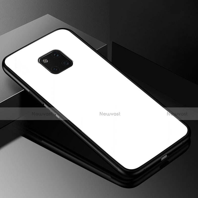 Silicone Frame Mirror Case Cover M03 for Huawei Mate 20 Pro