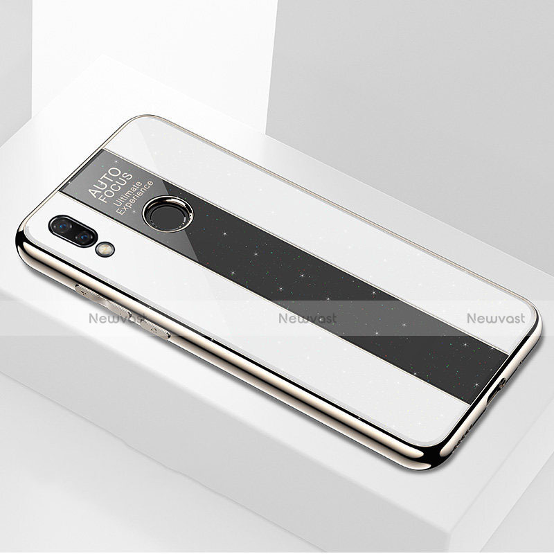 Silicone Frame Mirror Case Cover M03 for Huawei Nova 3e
