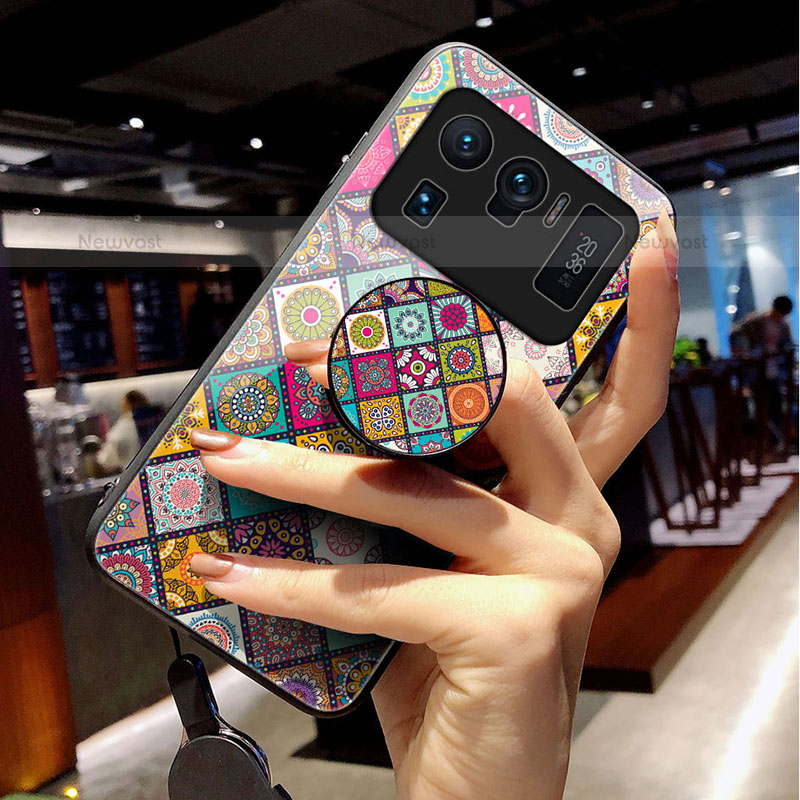 Silicone Frame Mirror Case Cover M03 for Xiaomi Mi 11 Ultra 5G