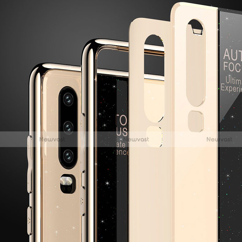 Silicone Frame Mirror Case Cover M04 for Huawei P30