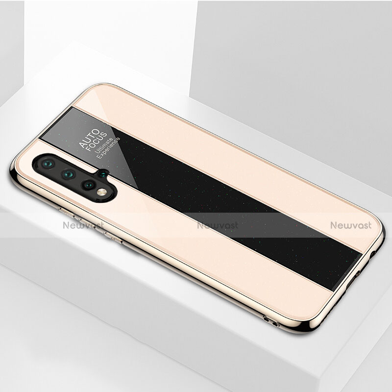 Silicone Frame Mirror Case Cover T01 for Huawei Nova 5