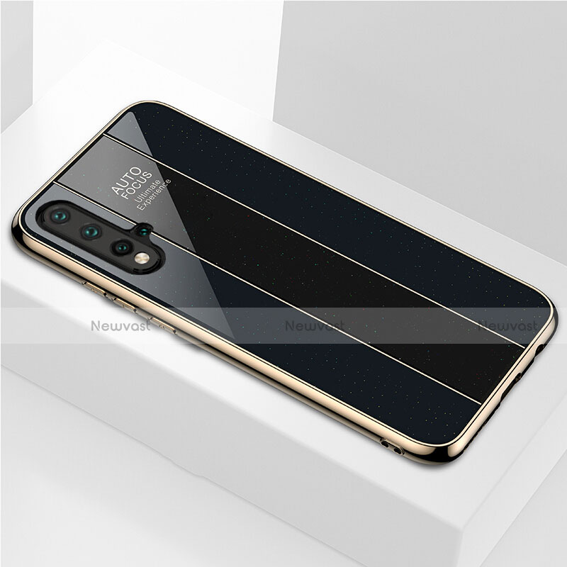 Silicone Frame Mirror Case Cover T01 for Huawei Nova 5 Pro