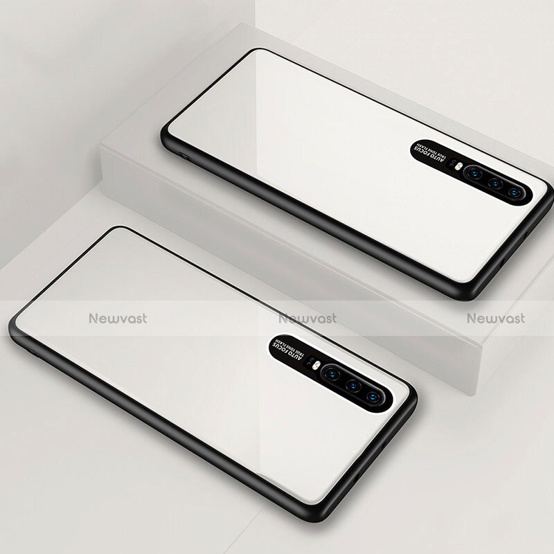 Silicone Frame Mirror Case Cover T01 for Huawei P30