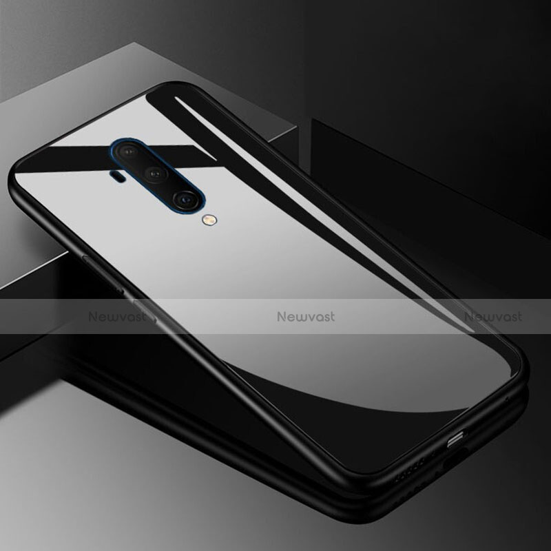 Silicone Frame Mirror Case Cover T01 for OnePlus 7T Pro