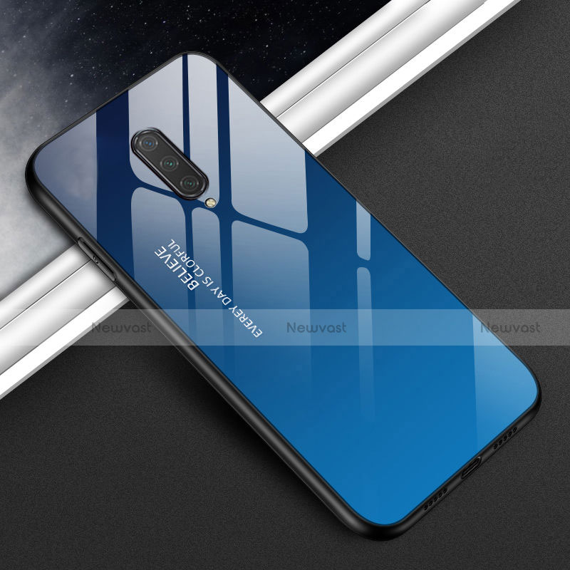 Silicone Frame Mirror Case Cover T01 for OnePlus 8