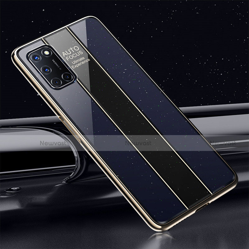 Silicone Frame Mirror Case Cover T01 for Oppo A72