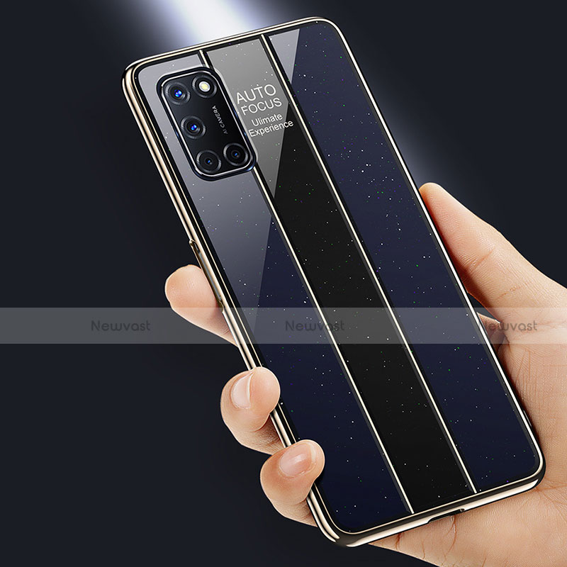 Silicone Frame Mirror Case Cover T01 for Oppo A72