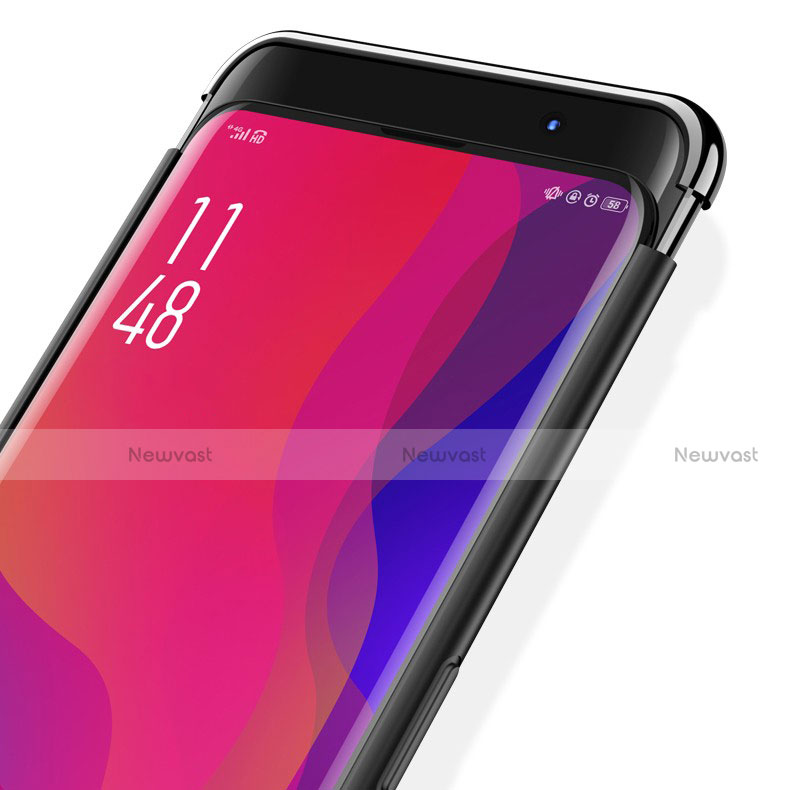 Silicone Frame Mirror Case Cover T01 for Oppo Find X
