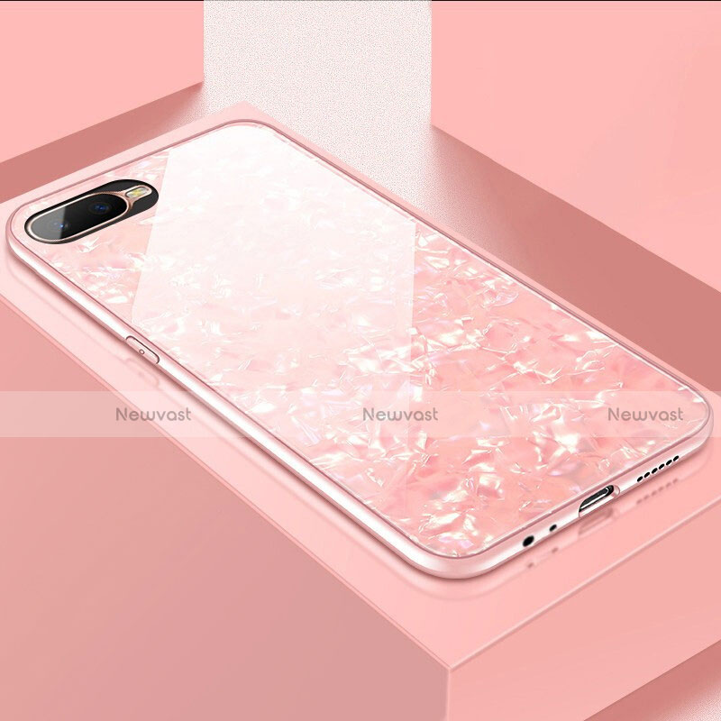 Silicone Frame Mirror Case Cover T01 for Oppo K1