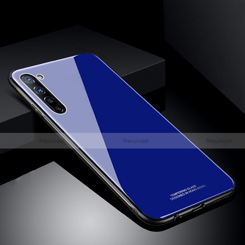 Silicone Frame Mirror Case Cover T01 for Oppo K7 5G