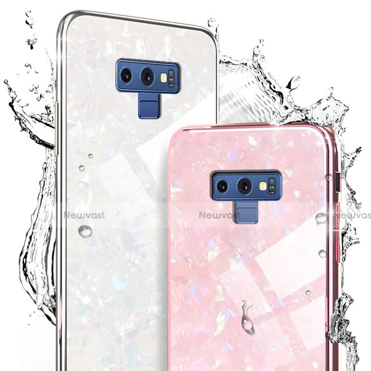 Silicone Frame Mirror Case Cover T01 for Samsung Galaxy Note 9