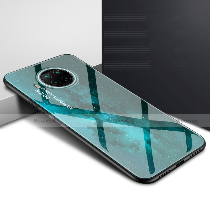 Silicone Frame Mirror Case Cover T01 for Xiaomi Mi 10T Lite 5G Green