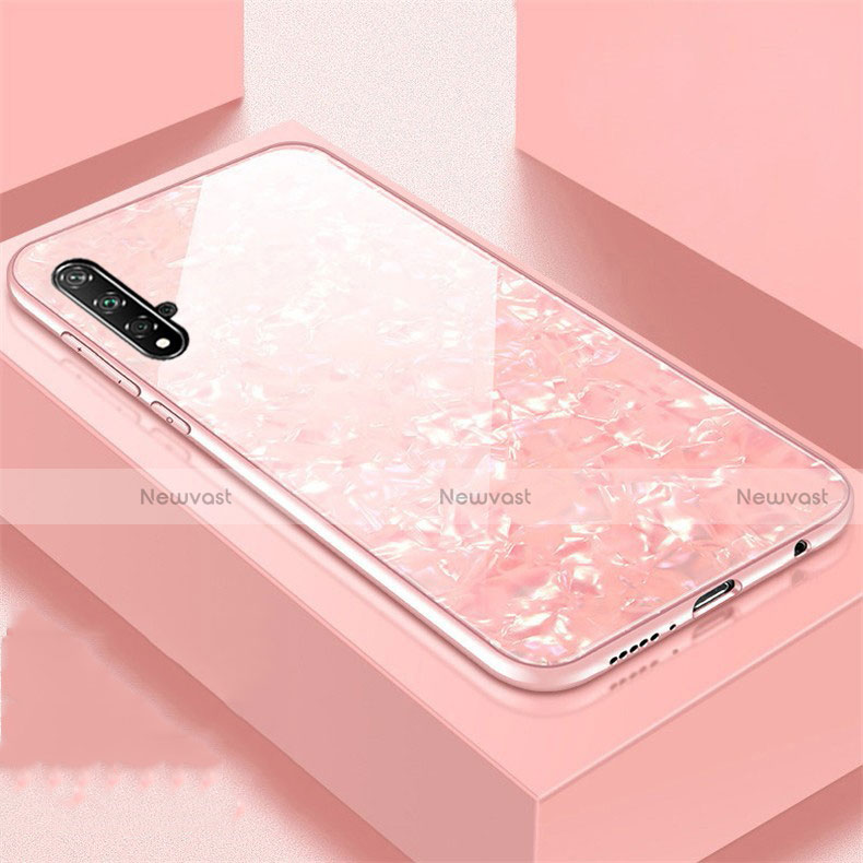 Silicone Frame Mirror Case Cover T02 for Huawei Honor 20S