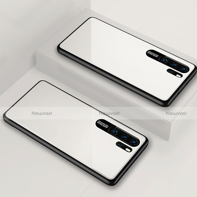 Silicone Frame Mirror Case Cover T02 for Huawei P30 Pro