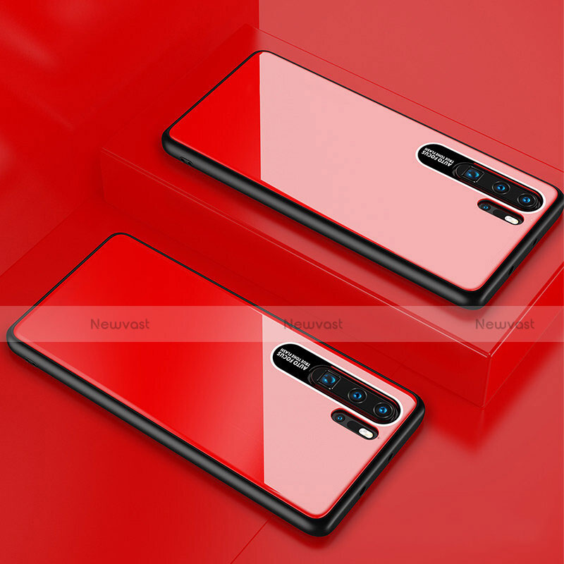 Silicone Frame Mirror Case Cover T02 for Huawei P30 Pro