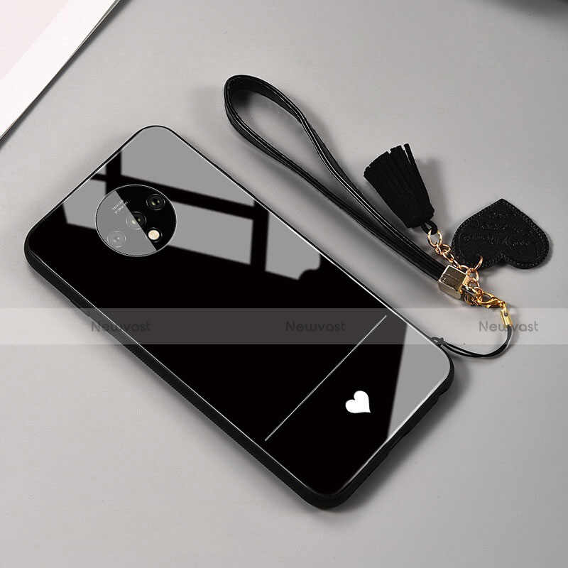 Silicone Frame Mirror Case Cover T02 for OnePlus 7T