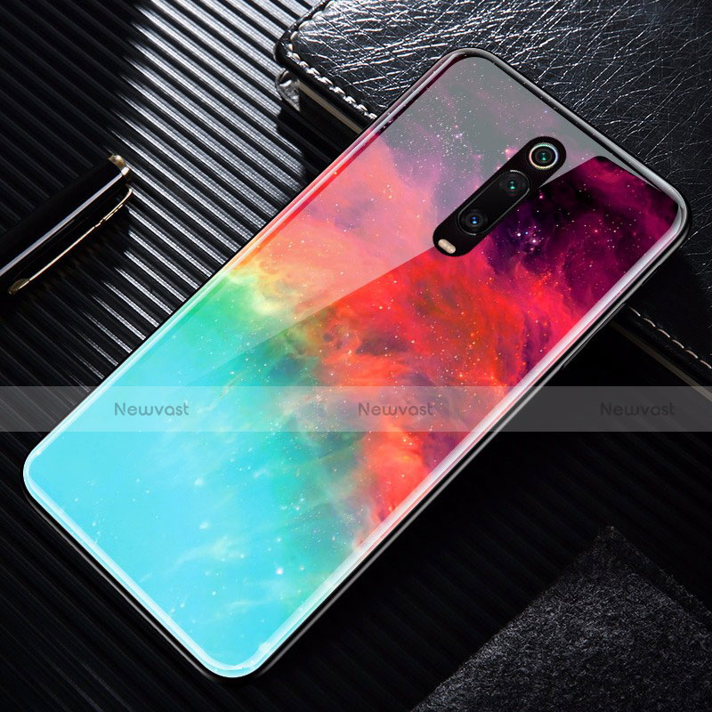 Silicone Frame Mirror Case Cover T02 for Xiaomi Mi 9T Pro