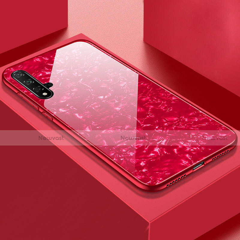 Silicone Frame Mirror Case Cover T03 for Huawei Nova 5