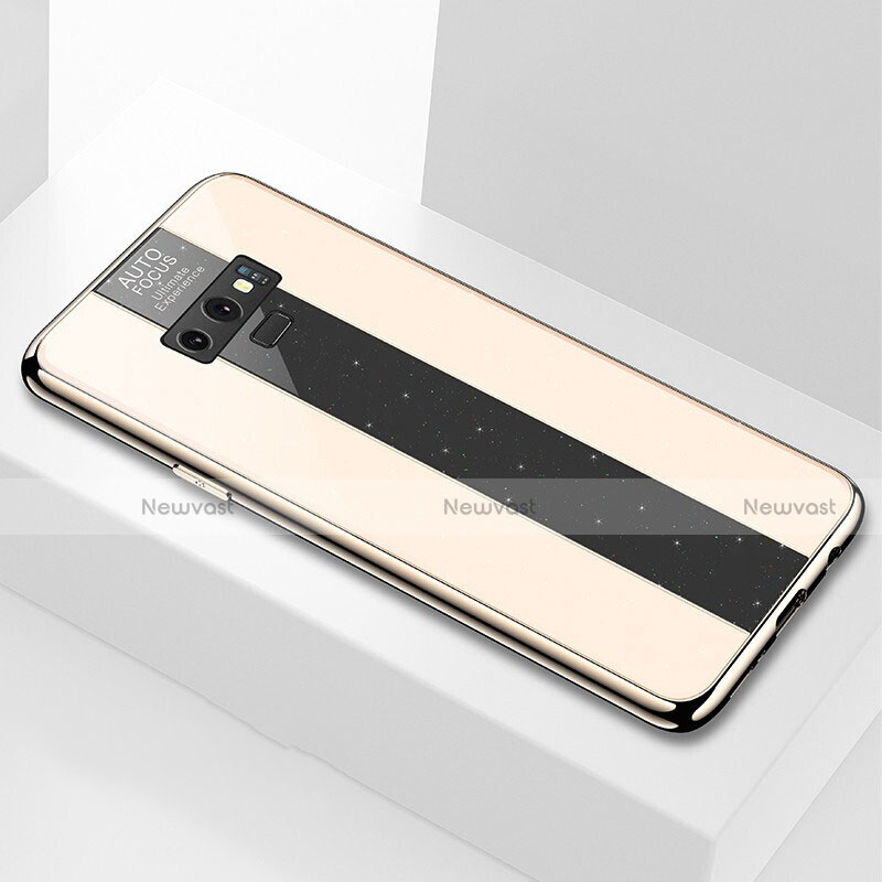Silicone Frame Mirror Case Cover T03 for Samsung Galaxy Note 9