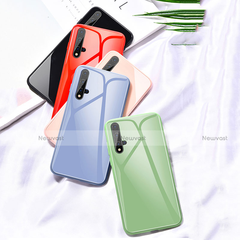 Silicone Frame Mirror Case Cover T05 for Huawei Honor 20S