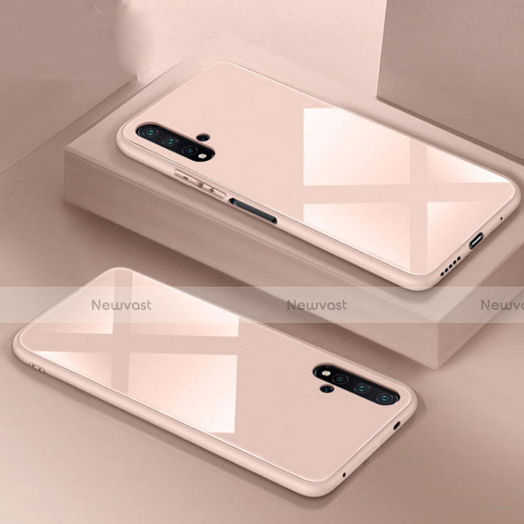 Silicone Frame Mirror Case Cover T05 for Huawei Nova 5T