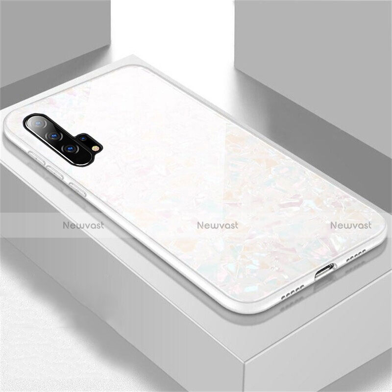 Silicone Frame Mirror Case Cover Z04 for Huawei Honor 20 Pro