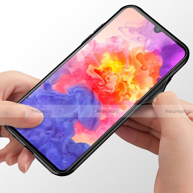 Silicone Frame Starry Sky Mirror Case Cover for Huawei P30